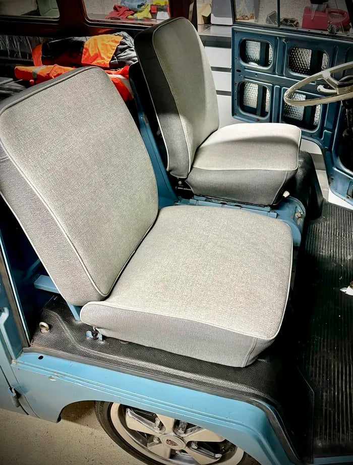 VW Split Screen 11 Window Grey on Grey Front Seats